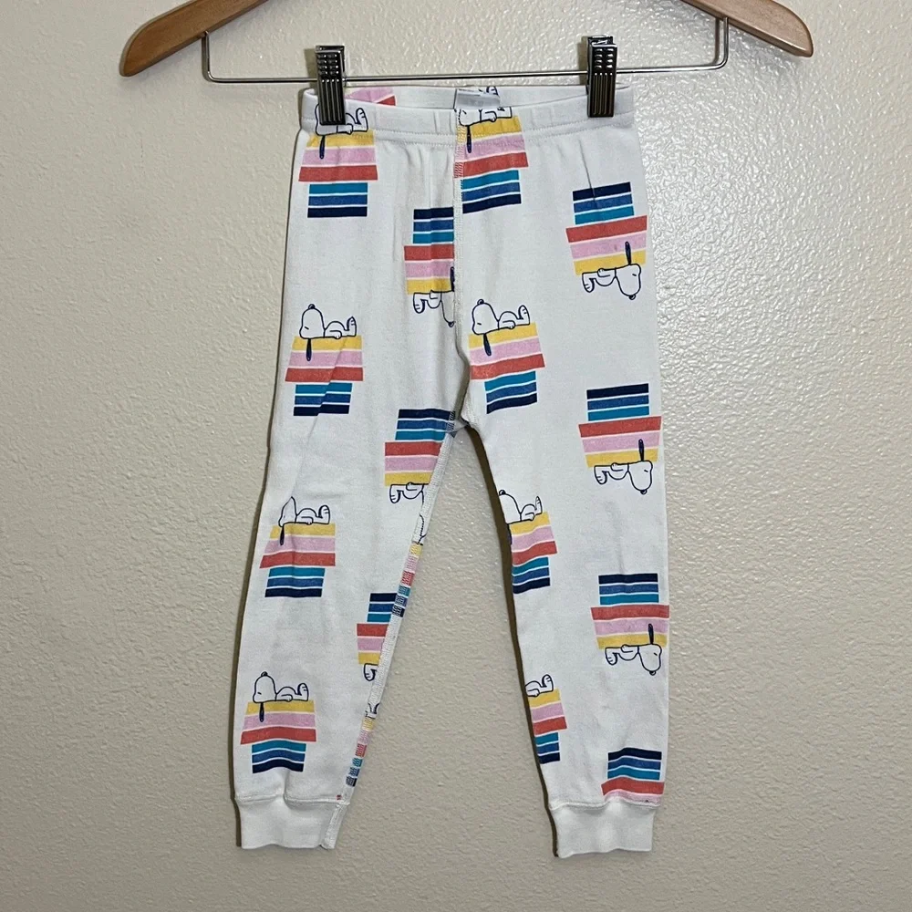 Hanna Andersson Peanuts Snoopy Organic Cotton Pajama Set